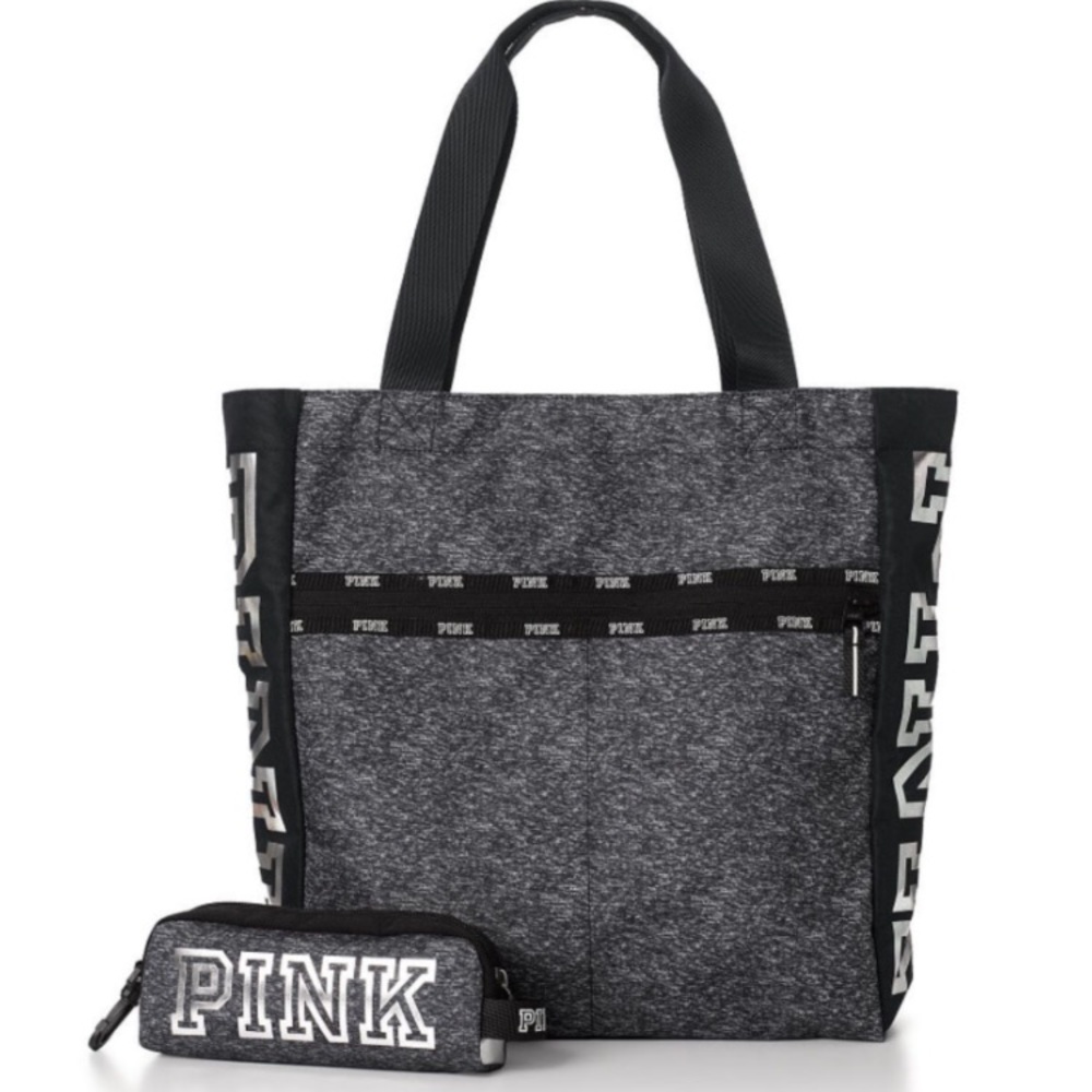 Sold!! 💥Victoria Secret Gray & Black Tote